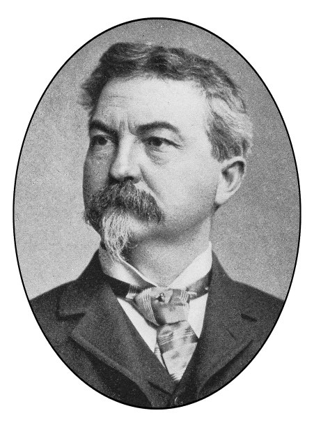 著名纽约人的肖像:休·理查德森花园图片下载