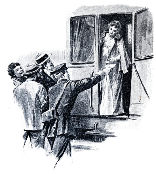 管制员把车票交给旅客图片下载