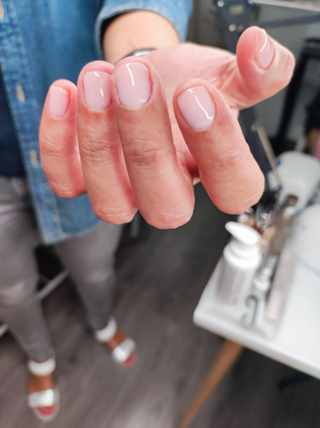 自然型美甲图片下载