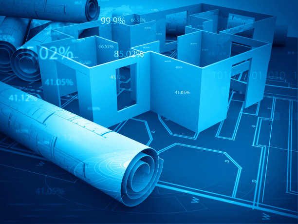 房地产增长曲线图图片下载