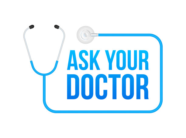 向您的医生询问医疗设计。医疗信息。营销公告图片下载