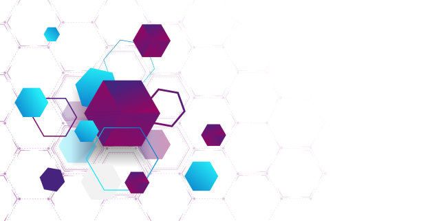 几何六边形背景。图片下载