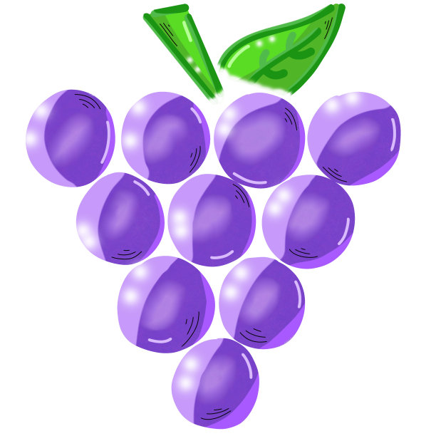 紫色的葡萄图片下载