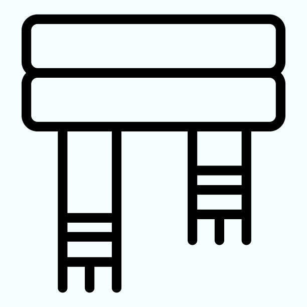 围巾线图标。冬季保暖缝纫单品配件用线。秋季矢量设计概念，白色上的轮廓风格象形图使用和应用程序。图片下载