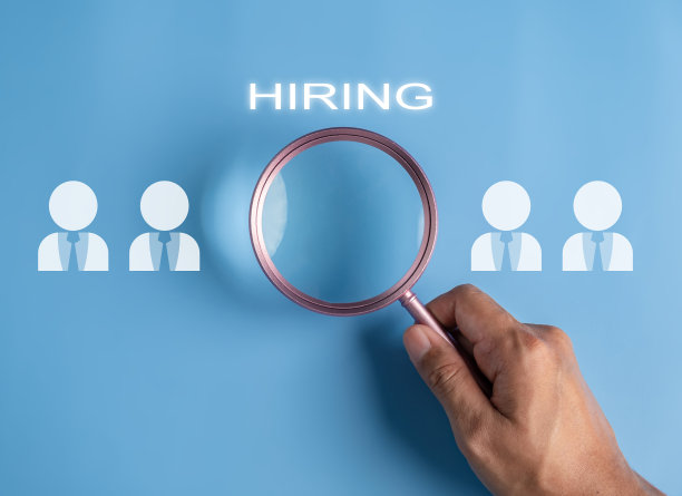 人力资源管理与招聘理念。找到团队。寻找做生意的人。图片下载