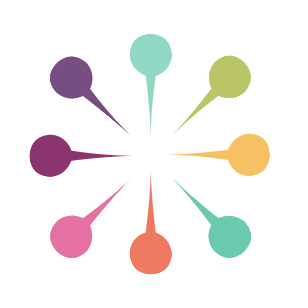 模板信息图表，图表数据元素的花图表图片下载