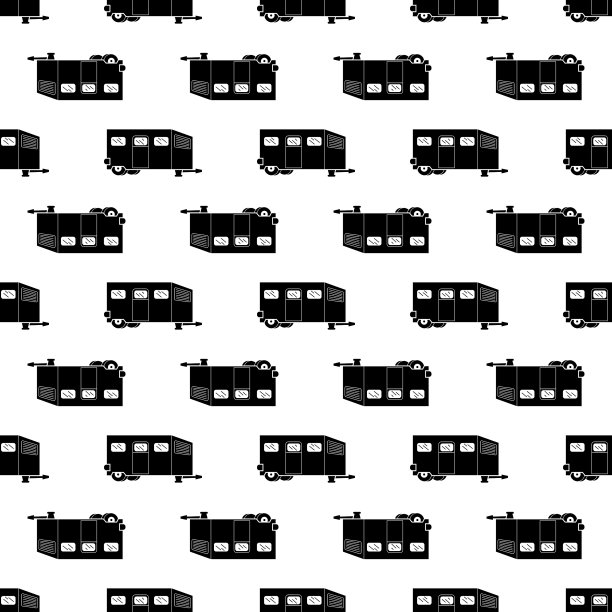 工人汽车家庭模式无缝图片下载