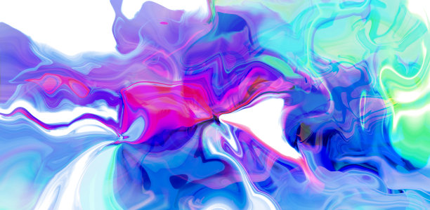 抽象背景的颜料在多色彩的效果图片下载