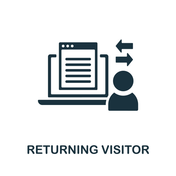 返回访客图标单色标志图片下载