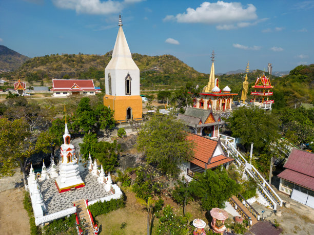 Wat Khao Lan Thom泰国华欣佛寺图片下载