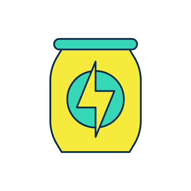 填充轮廓功能饮料图标孤立在白色图片下载