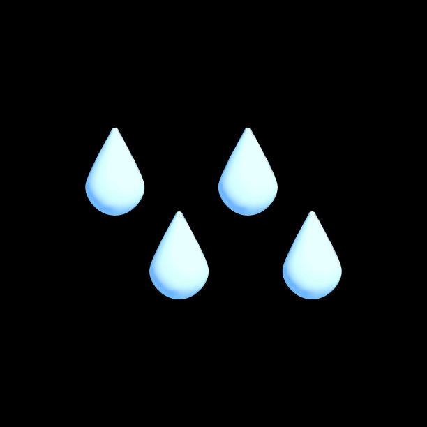 应用程序和社交媒体的3d天气图标图片下载