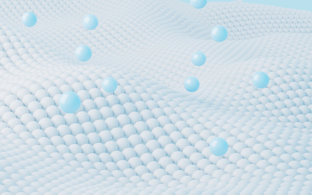 白色编织织物背景，3d渲染。图片下载