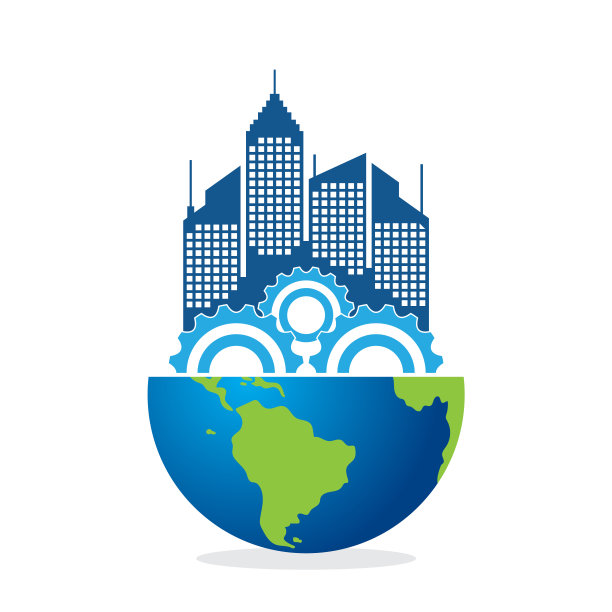 生态生活城市概念图片下载