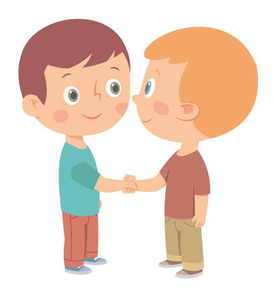 孩子们握手图片下载