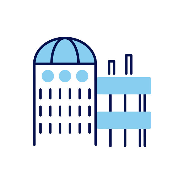 实验室大楼相关矢量图标图片下载