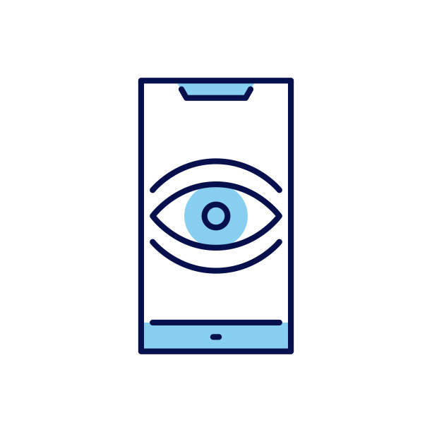 监控智能手机相关矢量图标图片下载