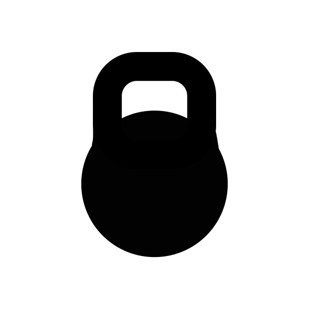 重量图标孤立在白色背景图片下载