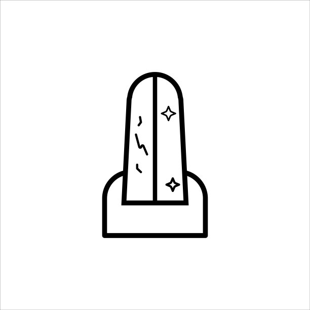 头发护理图标矢量插图符号图片下载