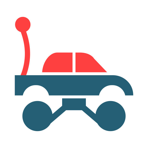 Rc车字形两色图标为个人和商业用途。图片下载