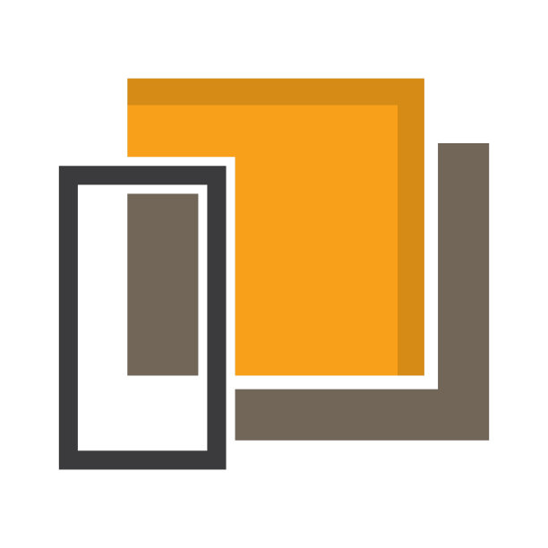 陶瓷艺术瓷砖标志矢量图标说明图片下载