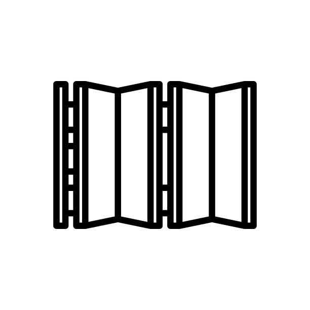 矢量的房间分隔图标。标识图片下载