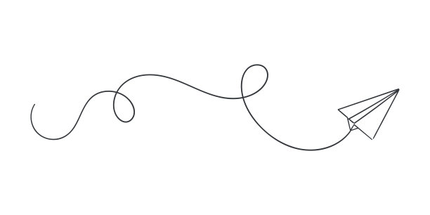 纸飞机图标矢量。把图标。提交直接签名。消息转发标志说明。时尚的平面风格的图形元素，为网站，用户界面，用户体验，演示。股票载体EPS10。图片下载