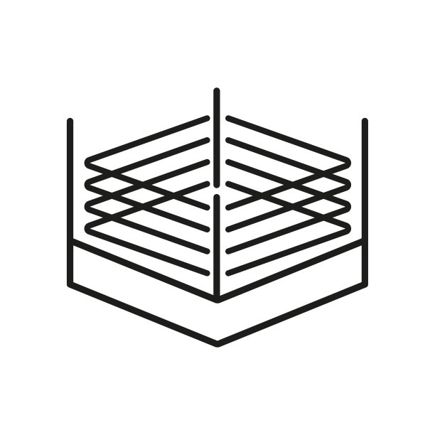 拳击台图标。矢量插图。每股收益10。图片下载