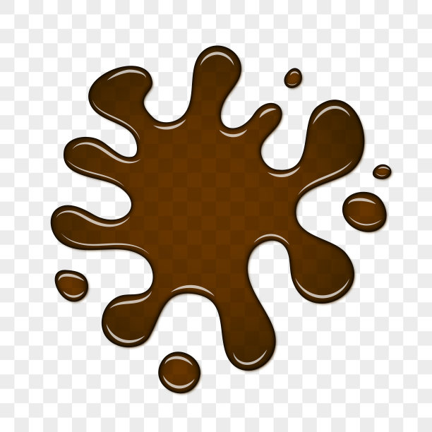 在选中的背景上滴透明飞溅。图片下载