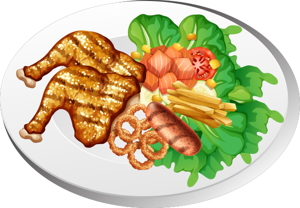 隔离健康早餐菜图片下载