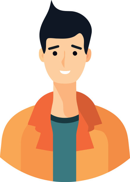 微笑的人化身象征着成功和图片下载