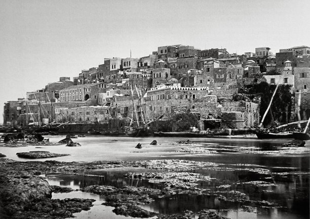 雅法海滨风光，1875年图片下载