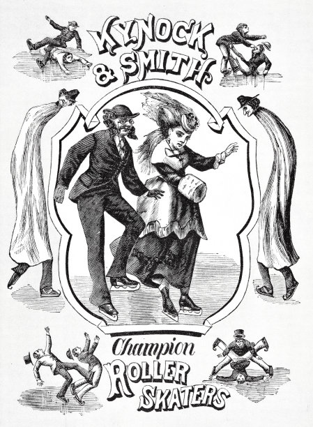 轮滑演员海报图片下载