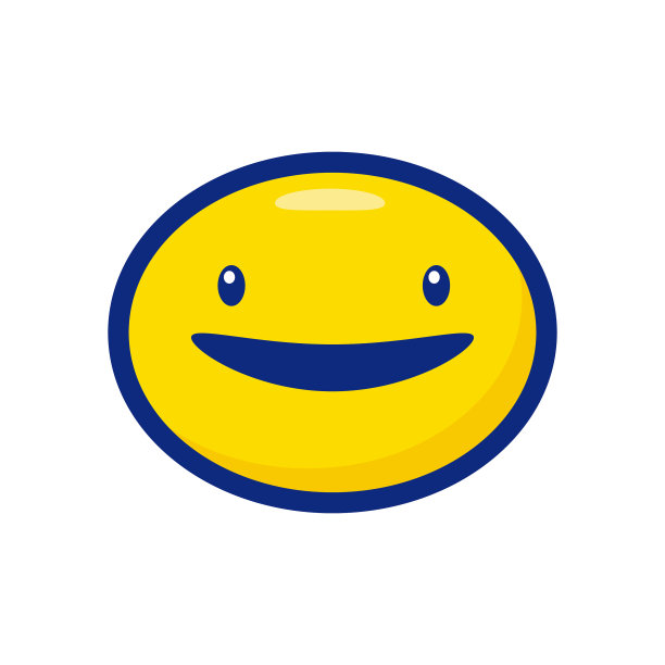 表情设计微笑和满意图片下载