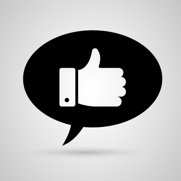 大拇指图标。图片下载