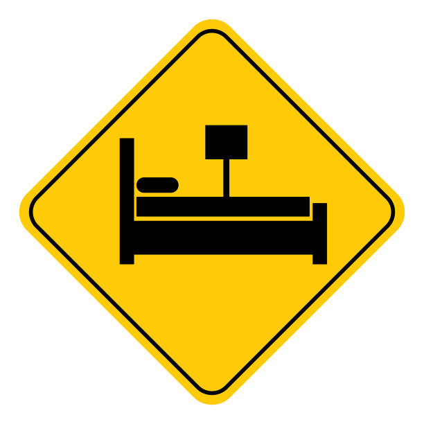 床上的路标图片下载