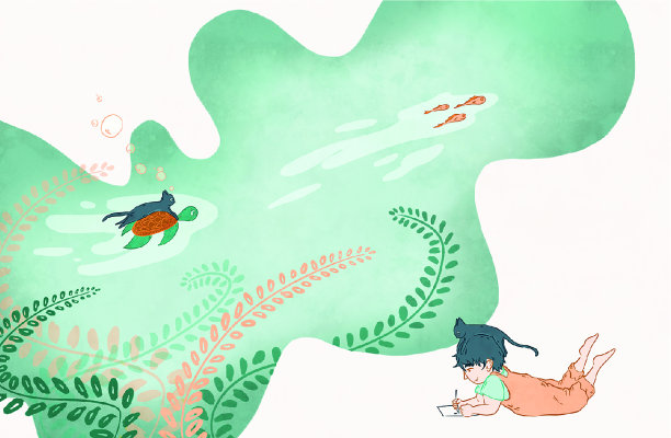 孩子的想象力图片下载