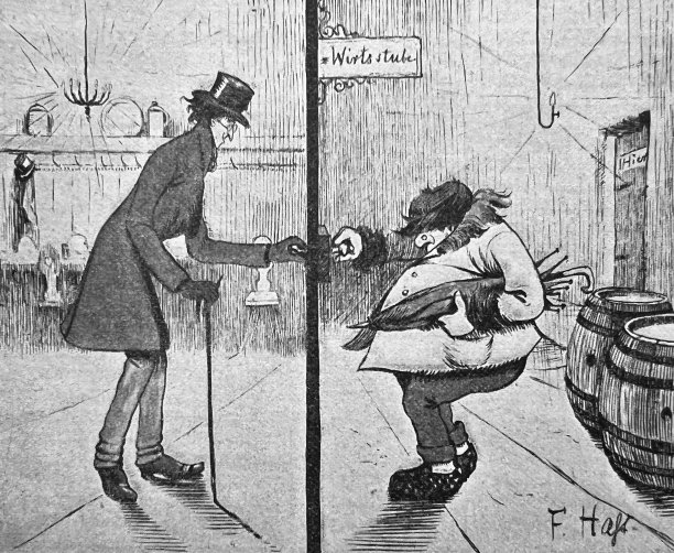 两个人打开了同一扇门图片下载