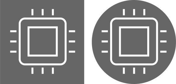 电脑芯片图标图片下载