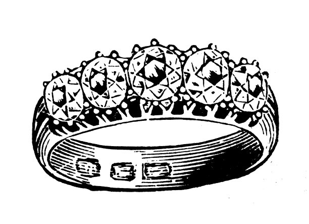 古董图片来自英国杂志:珠宝图片下载