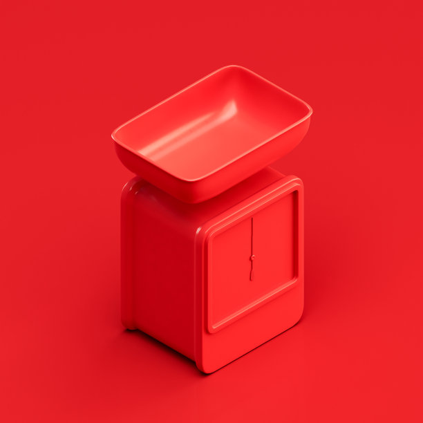 单色复古比例，复古厨房等距设备，3d渲染图片下载