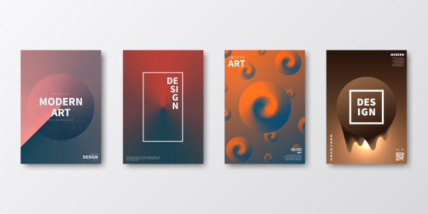 宣传册模板布局，封面设计，商业年度报告，传单，杂志图片下载