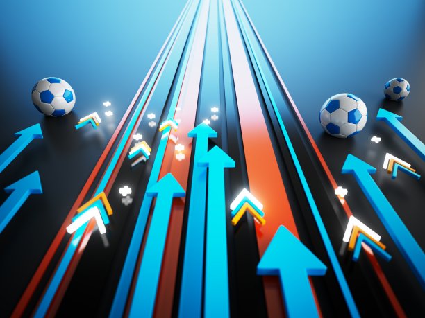 足球3d对象。3 d演示。图形背景元素。运动抽象背景。图片下载