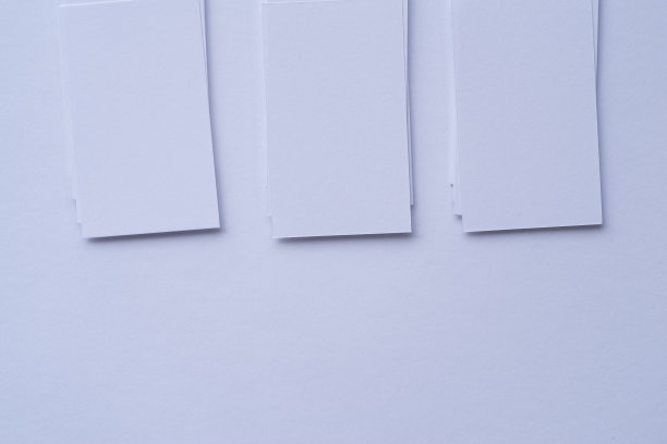 一排空白卡片图片下载