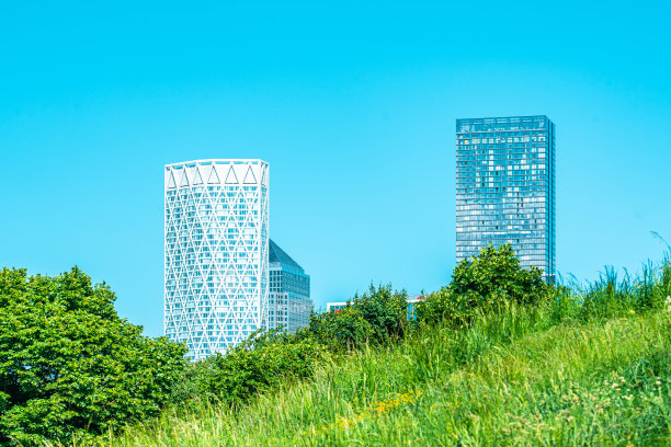 伦敦城市的天际线，从斯塔夫山看图片下载