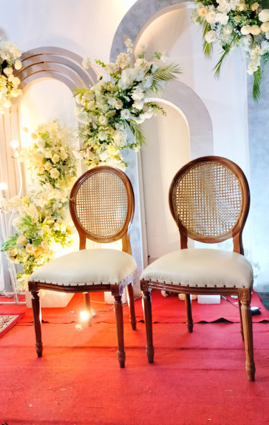 藤条木椅图片下载