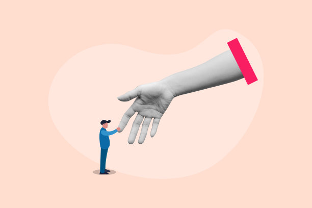 商人站着用大手约着成功握手做生意。伙伴关系、协议和网络的概念图片下载