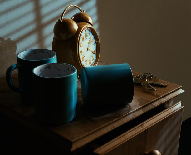 床头柜场景图片下载