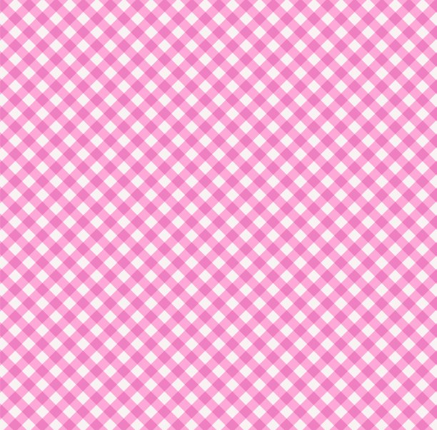 可爱的粉色时尚无缝图案风格。苏格兰格纹图案可用于连衣裙、裙子、围巾、毛衣、夹克、时尚面料印花。矢量图图片下载