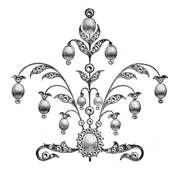 古董图片来自英国杂志:珠宝图片下载